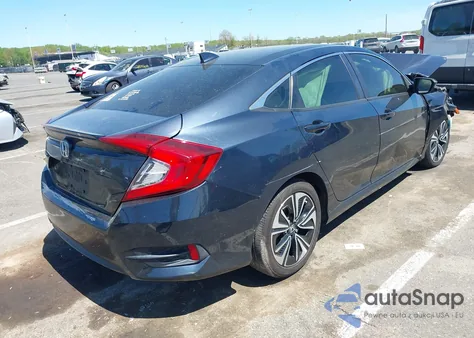 2018 Honda Civic Ex-T z USA, uszkodzony, nr VIN JHMFC1F32JX024932